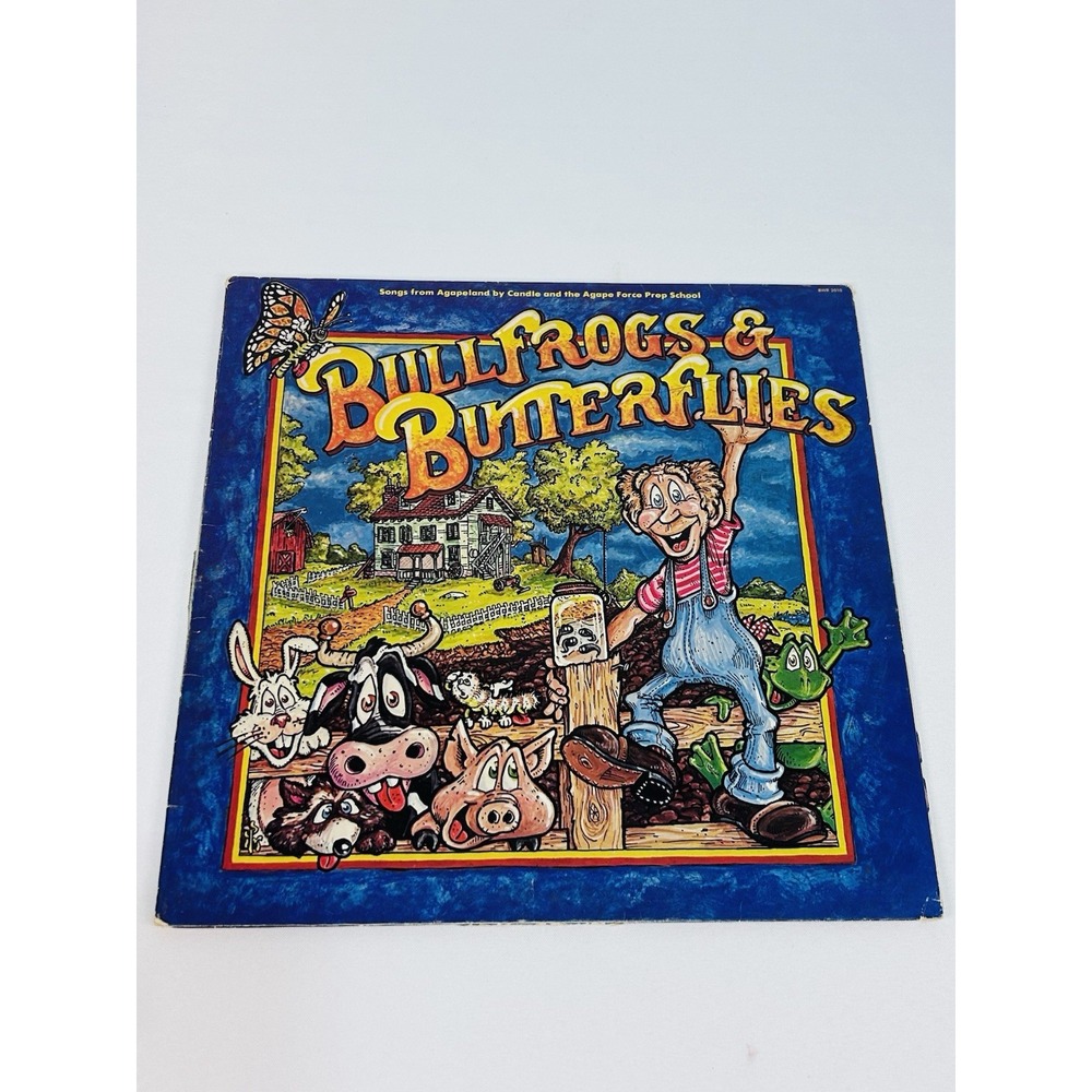 Bull Frogs & Butterflies Record Candle Birdwing BWR-2010 1978 Vinyl LP